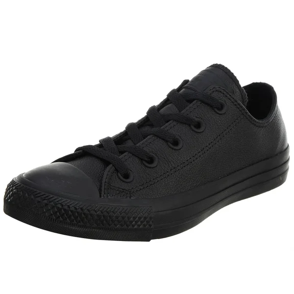 Converse Chuck Taylor All Star Leather Ox (Black Mono) Shoes