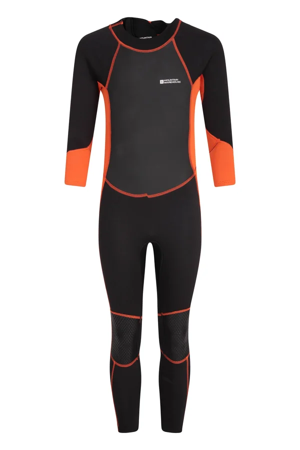 Mountain Warehouse Kids Full Wetsuit - Orange - Size 9-10