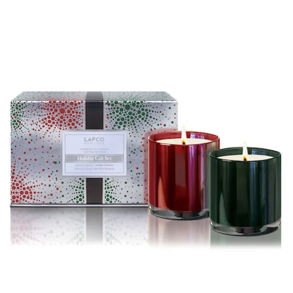 Lafco Holiday Le Classic Candle Set