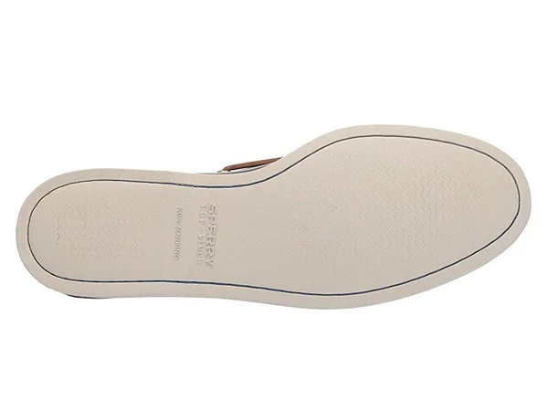 Sperry Top-Sider Men's Authentic Original 2-Eye Plush Varsity Boat Shoe, Size: 9.5, Navy Leather