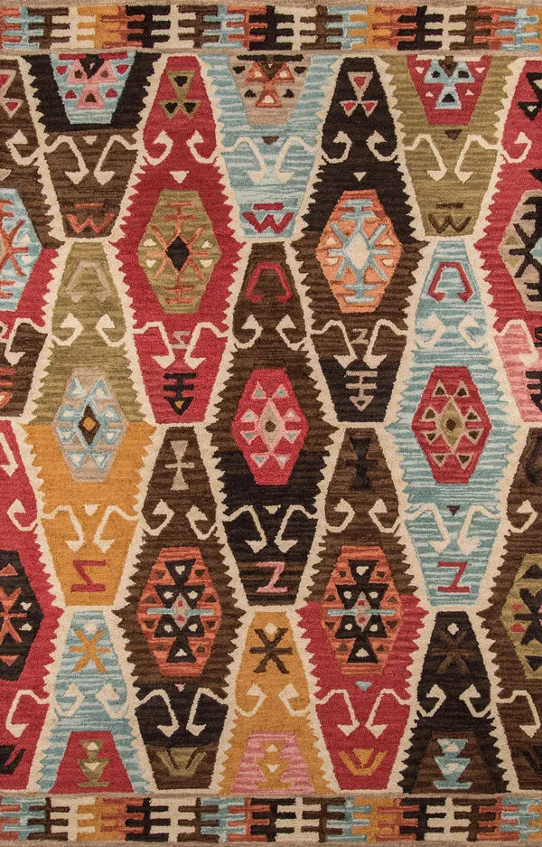 Momeni Tangier TAN-2 Multi Rug - 7 ft 6 in x 9 ft 6 in