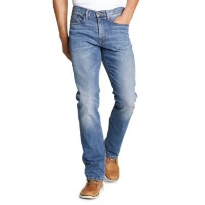Eddie Bauer Men's Flex Jeans - Straight Fit - Blue - 42/34