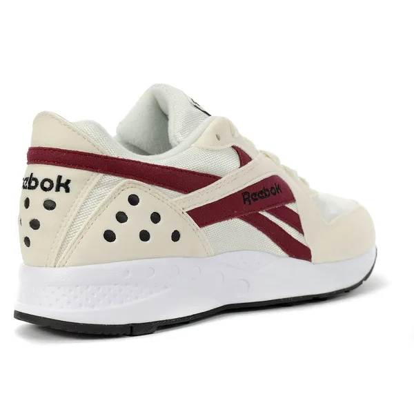 Reebok Unisex Pyro Chalk/Burgundy/Black/White Running Shoes DV5573 (Shoe Size (US): 9)