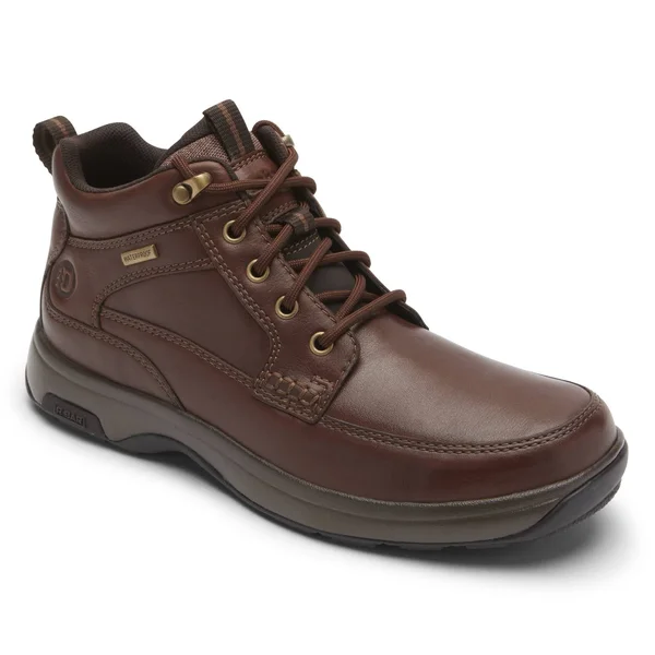 Dunham Mens Waterproof 8000 Mid Boot - Size 10.5 2E Brown
