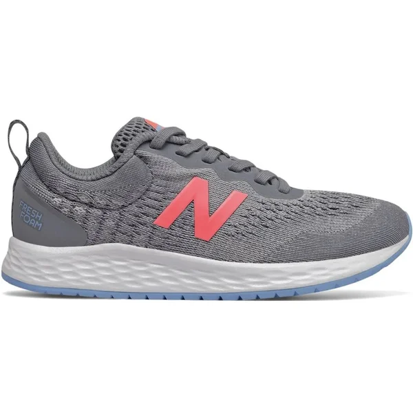 New Balance Kids& Fresh Foam Arishi - Grey/Pink (Size 11)