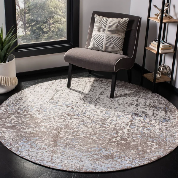 Safavieh Expression 477 Area Rug - Ivory, Blue, 2&6x22 x 8& Rectangle
