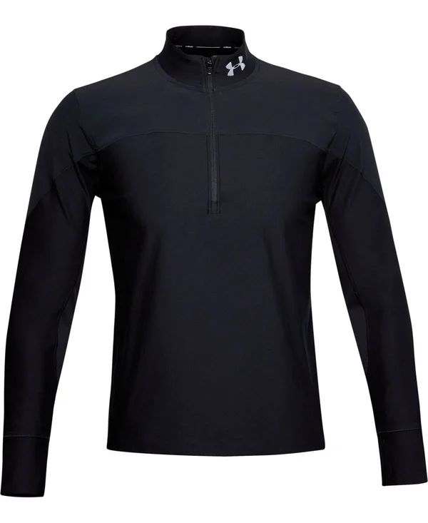 Under Armour Men's Qualifier ½ Zip - Black