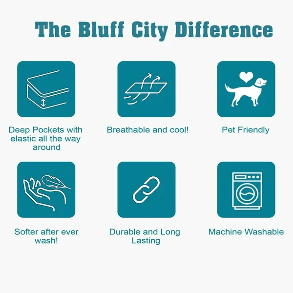 Bluff City Bedding King Size Luxury Comfort 4-Piece Bed Sheet Set 1800 Series Bedding Soft Red