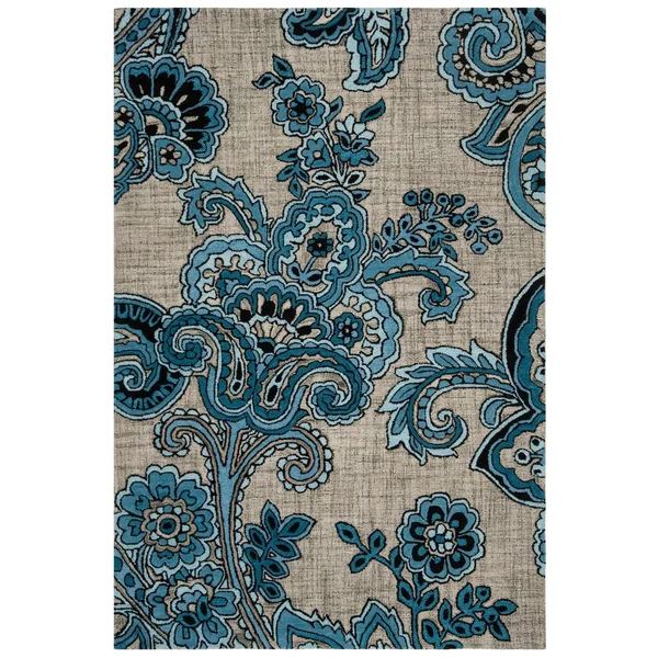 Safavieh Allure ALR310A 5&0x22 x 8&0x22 Grey, Gold Area Rug