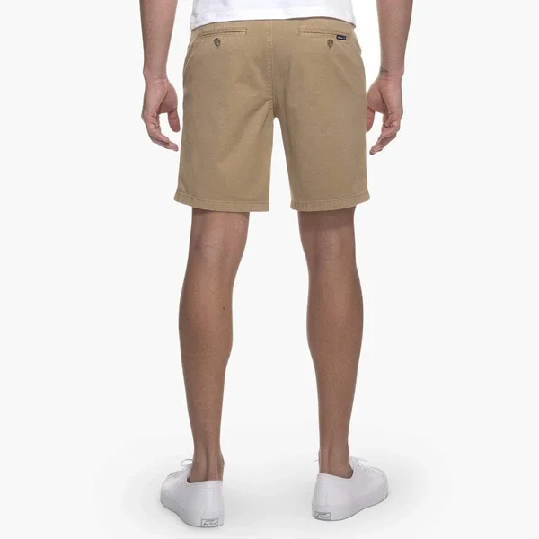 Johnnie O - Neal Stretch Twill Shorts- Khaki - 33