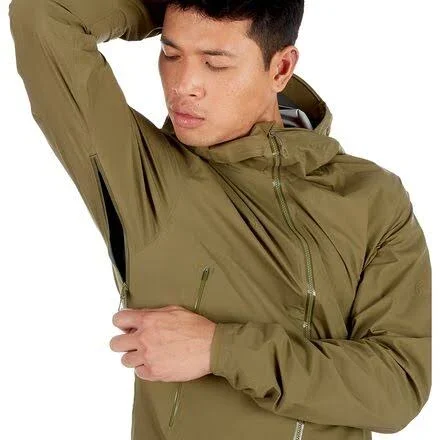 Mammut Masao Light HS Hooded Jacket - Men's Olive - M