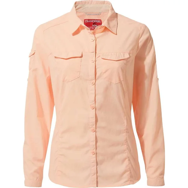 Women's Insect Shield Adventure II Long-Sleeved Shirt - Seashell Pink