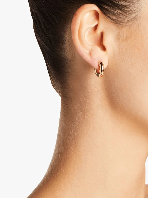 Roberto Coin 18K Yellow Gold Hoop Earrings