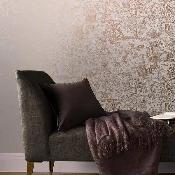Graham & Brown Basuto Teal Wallpaper