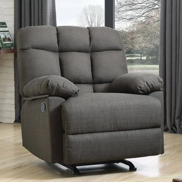 Glory Furniture Ward G761A-RC Rocker Recliner - Black