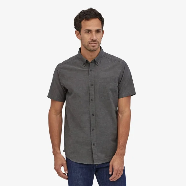 Patagonia Men's Lightweight Bluffside Shirt Blue M