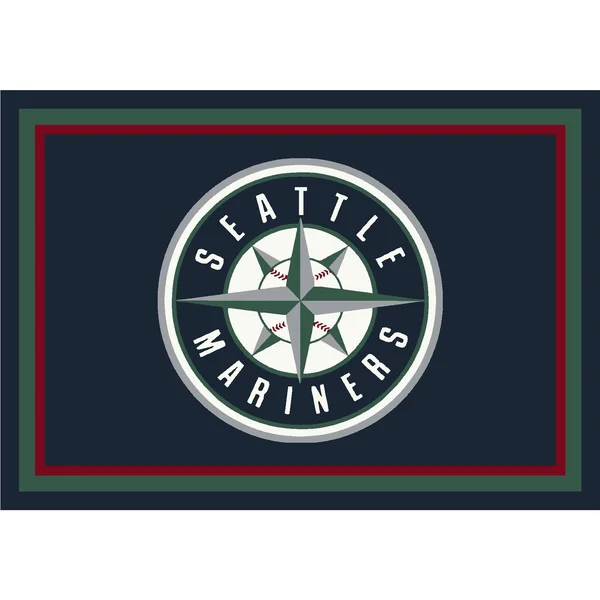 Imperial Seattle Mariners 8& x 11& Spirit Rug