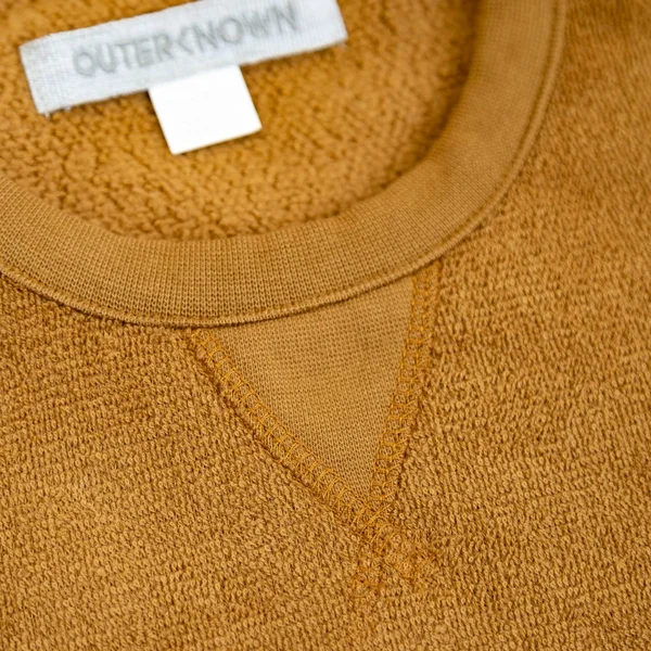 Outerknown Hightide Crew - Men's Sweatshirts, Ash Blue, L