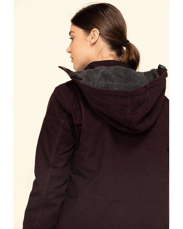 Carhartt Full Swing Caldwell Jacket - Women's Deep Wine/Shadow