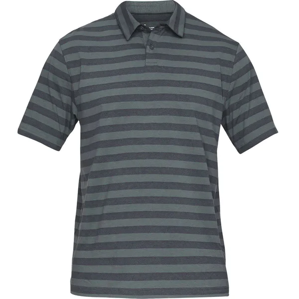 Under Armour Mens Charged Cotton Scramble Stripe Polo Shirt