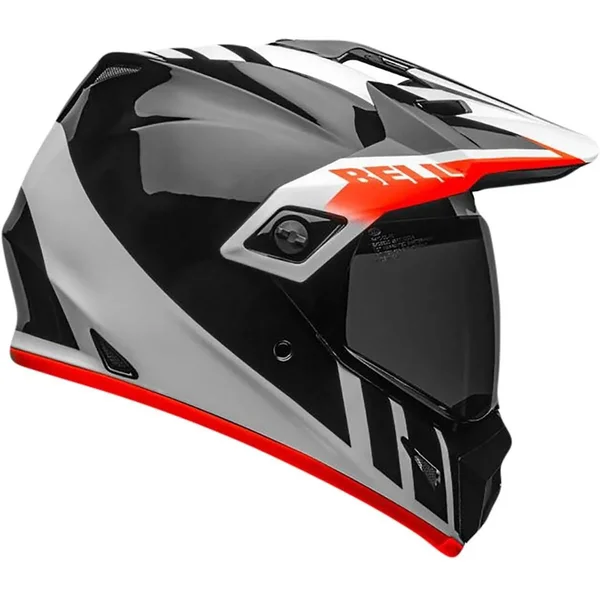 Bell MX-9 Adventure MIPS Dash Helmet White/Blue/Hi-Viz 3XL