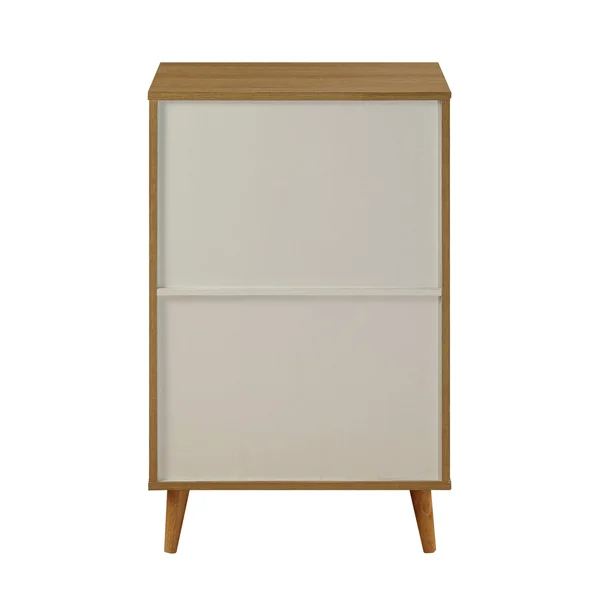 Acme Anita Cabinet - Natural & White