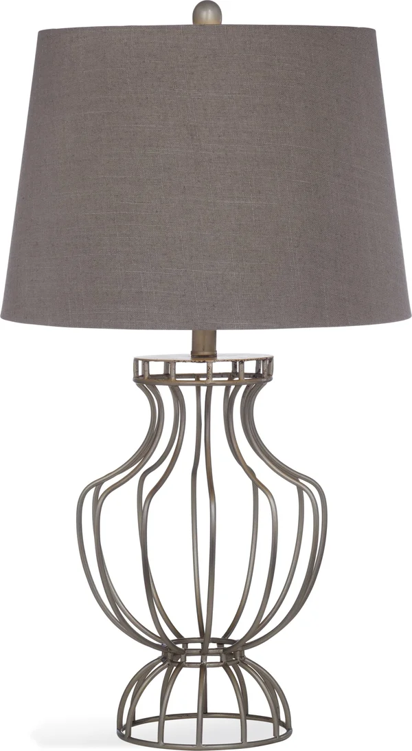 Bassett Mirror L3345TEC Whitney Table Lamp Brass