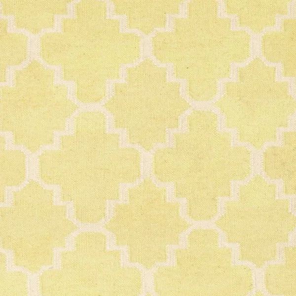 Safavieh Dhurries DHU554A Light Green - Ivory 5& x 8& Area Rug
