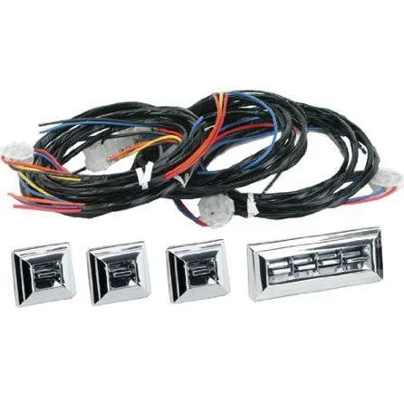 Electric-Life 4990-10-356 Switch Kit 2 Door Chrome