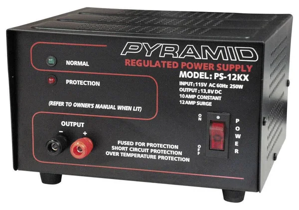 Power Supply Pyramid 13.8 Volt10 Amp Ps12kx