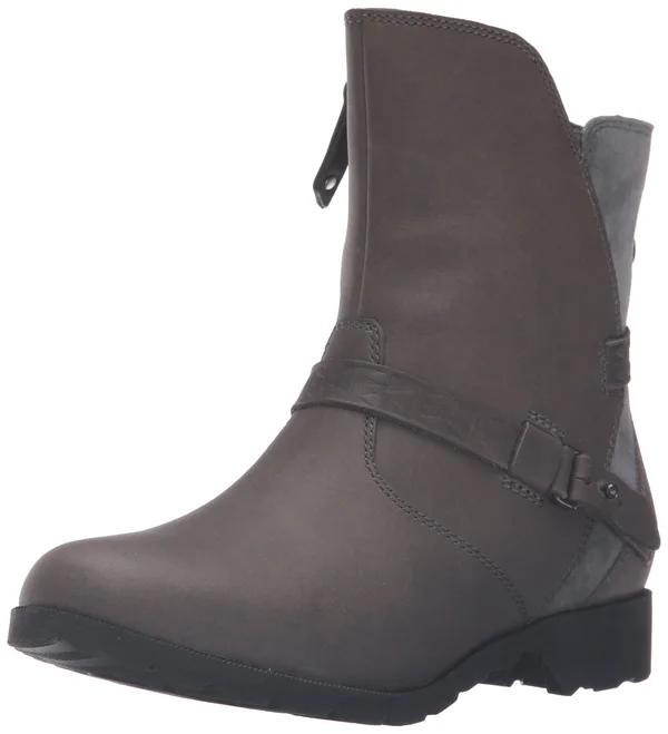 Teva Women's W Delavina Low-Mosaic Boot - Grey, 6 M US