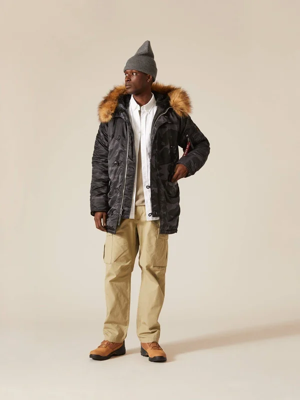 Alpha Industries Men's Slim Fit N-3B Parka