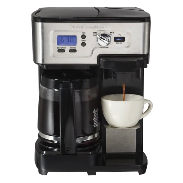 Hamilton Beach FlexBrew 12 Cup Coffee Maker + Proctor-Silex Belgian Waffle Maker