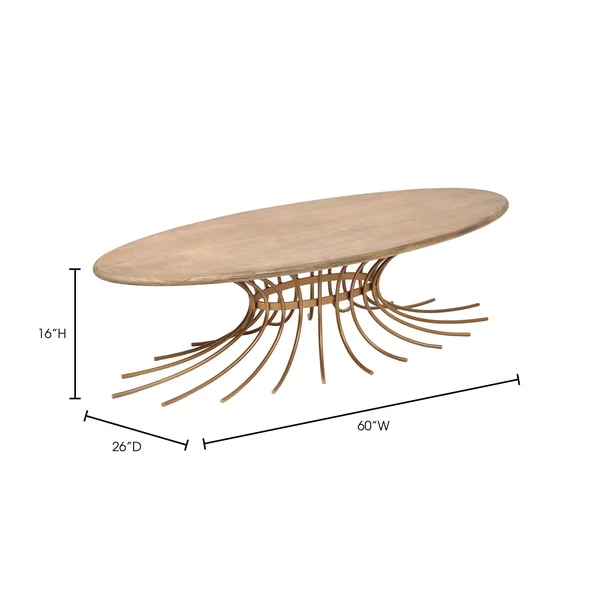Moes Home Collection Nicki Coffee Table