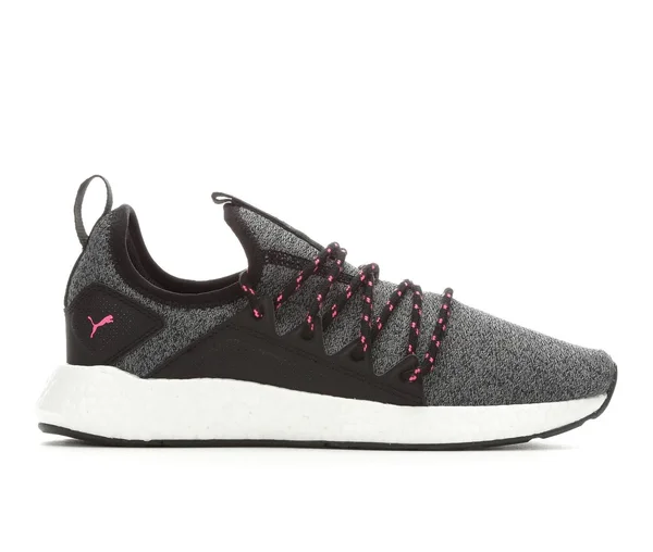 Puma Nrgy Neko Knit Women's Running Shoes Women - Size: 6.5, Black