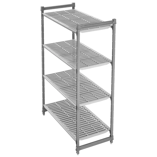Cambro Cbu243072V4580 Camshelving Basics Starter Unit, 4-Tier