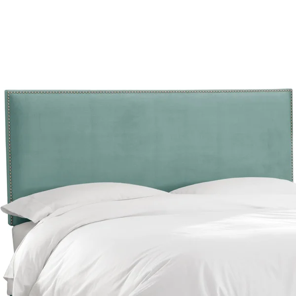 Beachcrest Home Burhardt Upholstered Panel Headboard Size: King, Upholstery: Carribean