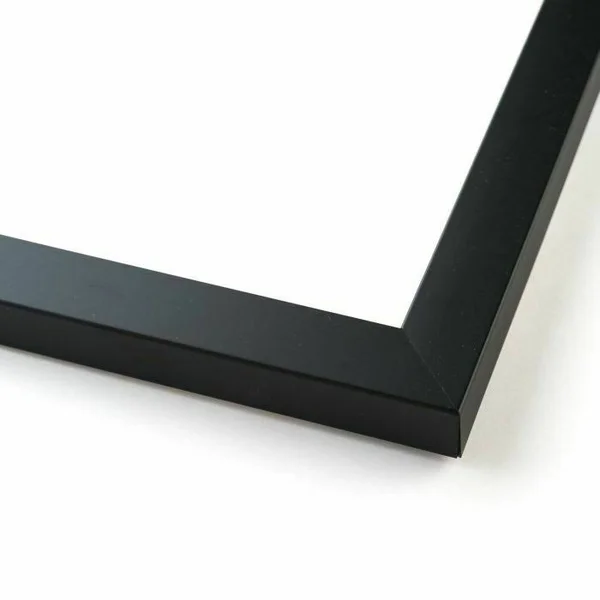 CustomPictureFrames 14x40 Black Wood Picture Frame - with Acrylic Front and Foam Board Backing