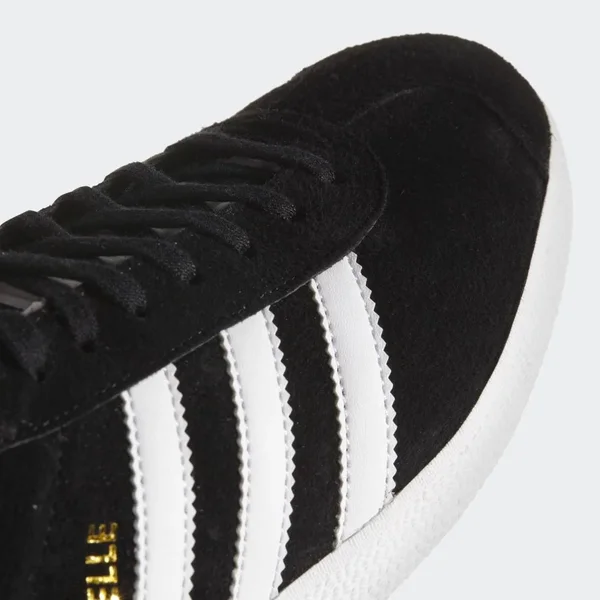 Adidas Originals Black Gazelle Sneakers