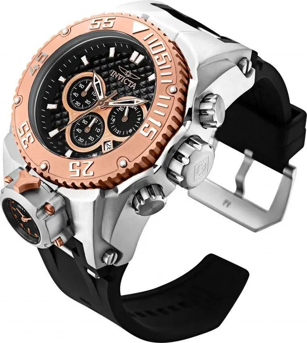 Invicta Bolt Chronograph Quartz Black Dial Men's Watch 31443