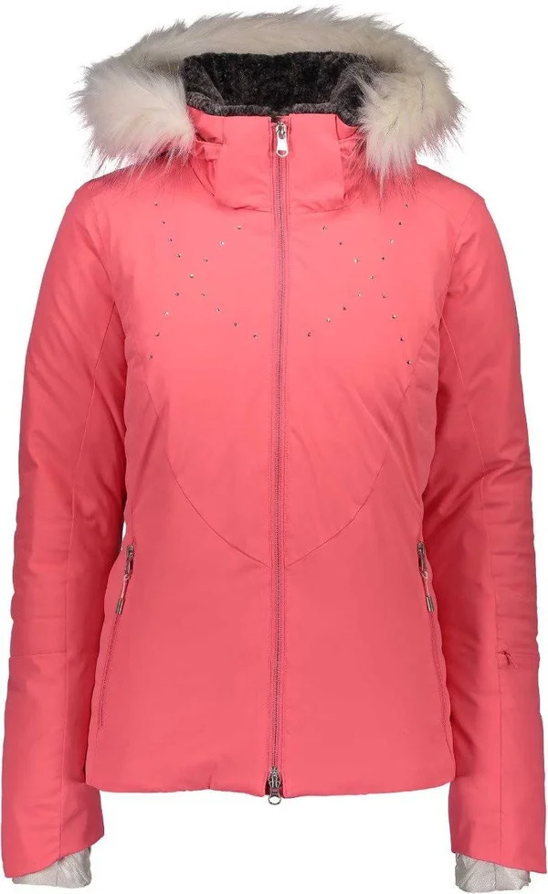 Obermeyer Ladies& Evanna Down Jacket 2019-2020 - H Coral, 6