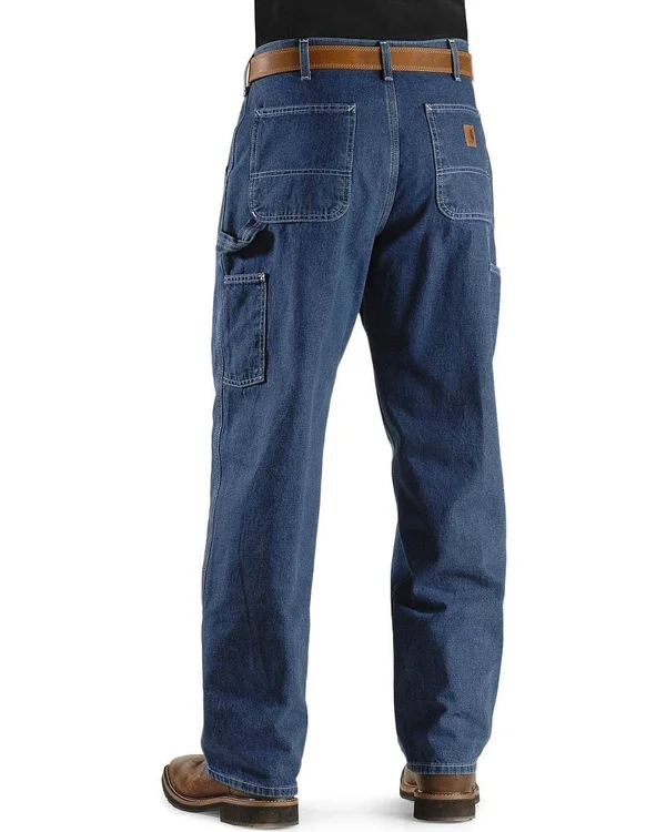 Carhartt Men's Washed Denim Work Dungaree