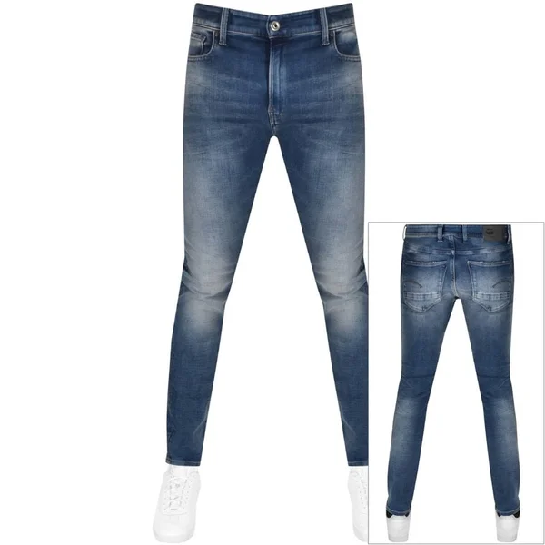G Star Raw Revend Skinny Jeans Blue