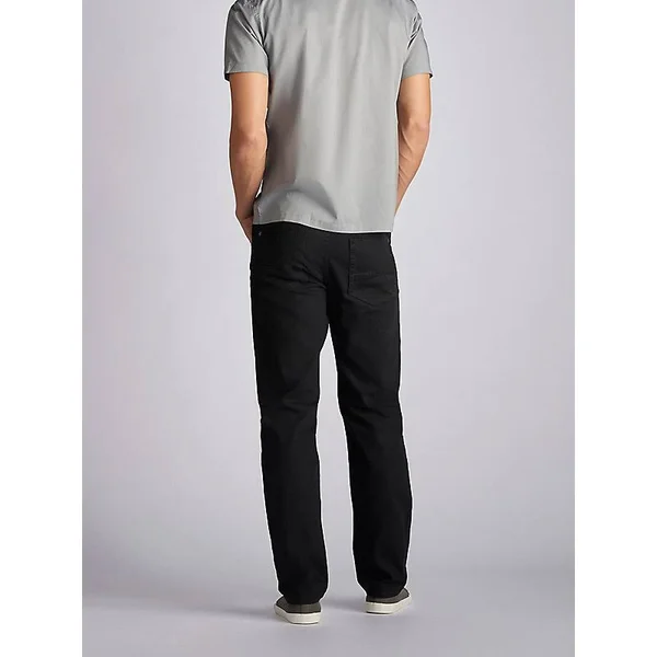 Lee Men S Modern Series Straight Fit Colored Jeans, Black Onyx