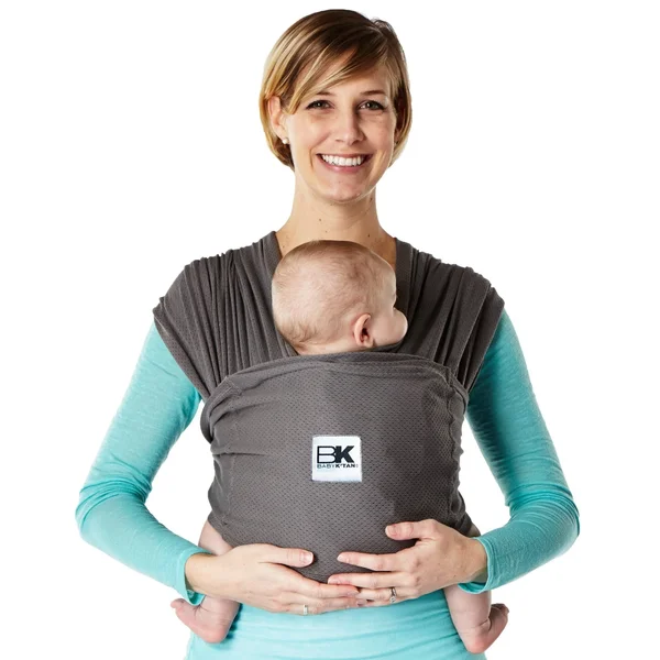 Baby K&tan Breeze Baby Carrier (Small, Charcoal)