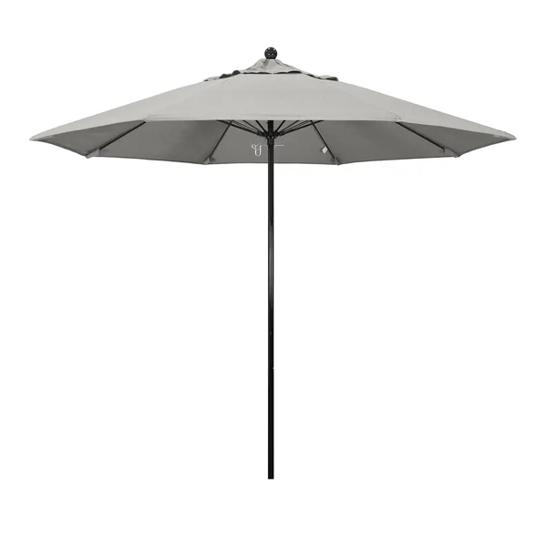 California Umbrella Oceanside 9& Black Market Umbrella in Granite