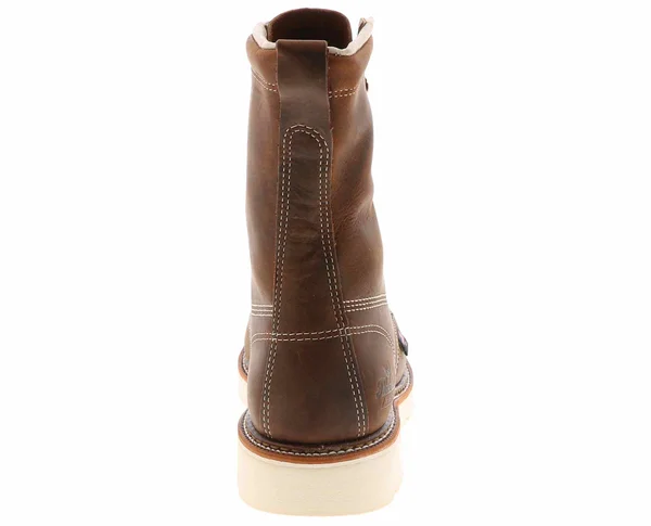 Thorogood 8x22 American Heritage Moc Toe Steel Toe Boots, Men's Brown