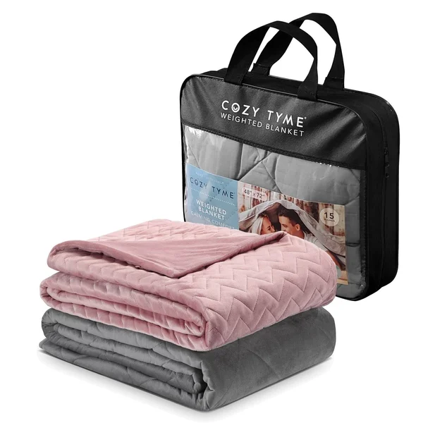 Sabra Weighted Blanket with Quilted Cover - 72x22x80