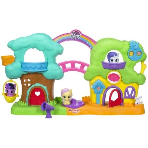Playskool Friends My Little Pony Spin &n Sounds Treehouse Cottage