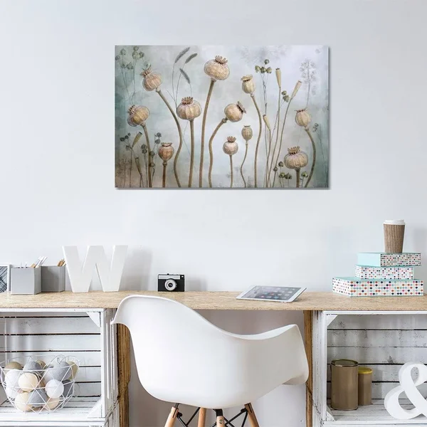 Mandy Disher Canvas Wall Decor Prints - Papaver ( scenic & landscapes > Nature > Nature close-ups > Floral close